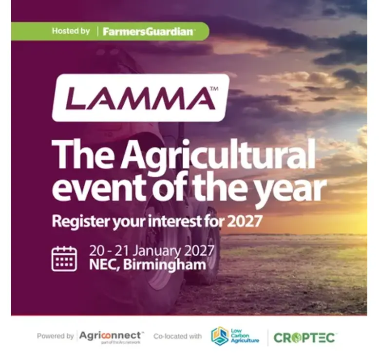 LAMMA, CropTec & Low Carbon Agriculture 2027