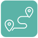 Location route icon